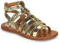Pom d'Api Szandálok / Saruk PLAGETTE GLADIATOR Arany 32