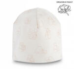  Kenguru Gold Dupla-pamut csecsemő sapka (56-62) - Ekrü-mintás