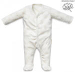  Kenguru Gold Hosszú ujjú Pamut Középen patentos Rugdalózó (56) - ekrü mintás