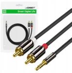 UGREEN Adapter Kábel 2XRCA A Mini Aljzathoz 3, 5MM 2M (10749)