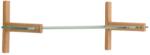 Kave Home Üveg moduláris polc Kave Home Sitra 110 cm (LF-M00011MM40)
