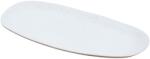 Kave Home Fehér kerámia tálaló tányér Kave Home Publia 35, 5 x 17, 5 cm (LF-R1020098KK05)