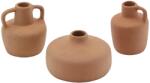 Kave Home Három terrakotta vörös vázából álló készlet Kave Home Sofra 6/8/8 cm (LF-D1300239KK86)