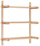 Kave Home Tölgyből készült moduláris polc Kave Home Sitra 98 x 90 cm (LF-M1400034MM40)