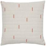 Kave Home Fehér-piros párnahuzat Kave Home Blaina 45 x 45 cm (LF-X00029FA04)