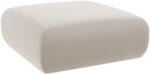 Windsor & Co Bézs bársony lábzsámoly Windsor & Co Lola 100 x 100 cm (WIN_POUF_L_184_F1_LOLA1)