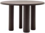 Kave Home Sötétbarna fa étkezőasztal Kave Home Mailen 120 cm (LF-T0300022MM51)