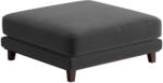 Windsor & Co Sötétszürke bársony lábzsámoly Windsor & Co Leon 108 x 108 cm (WIN_POUF_44_F1_LEON5)