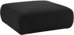 Windsor & Co Fekete bouclé lábtartó Windsor & Co Lola 100 x 100 cm (WIN_POUF_L_101_F1_LOLA8)