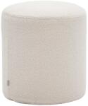 Kave Home Krémszínű bouclé Kave Home Kaeli puff - 43 cm (LF-S84080HI39)