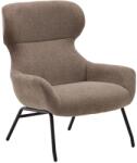 Kave Home Világosbarna kárpitozott fotel Kave Home Belina (LF-S0900043BF11)