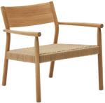 Kave Home Tölgyfa szék Kave Home Yalia zsinórral (LF-S0900044CP46)