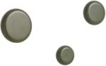 Kave Home Három zöld bükkfa faliakasztó készlet Kave Home Nadue (LF-M0300001MM19)