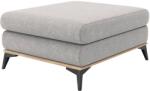 Windsor & Co Világosszürke szövet lábzsámoly Windsor & Co Astre 106 x 78 cm (WIN_POUF_41_F1_ASTRE2)