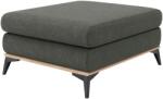 Windsor & Co Sötétszürke szövet lábzsámoly Windsor & Co Astre 106 x 78 cm (WIN_POUF_41_F1_ASTRE6)