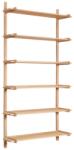 Kave Home Tölgy moduláris polc Kave Home Sitra 202 x 110 cm (LF-M1400035MM40)