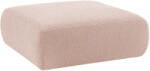 Windsor & Co Púderrózsaszín bouclé lábzsámoly Windsor & Co Lola 100 x 100 cm (WIN_POUF_L_101_F1_LOLA3)
