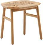 Kave Home Tölgyfa zsámoly fonott Kave Home Enit 43 cm (LF-C0600056MM46)