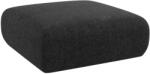Windsor & Co Fekete kárpitozott lábzsámoly Windsor & Co Lola II. 100 x 100 cm (WIN_POUF_L_140_F1_LOLA9)