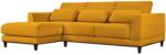 Windsor & Co Sárga kordbársony sarokkanapé Windsor & Co Leon 260 cm, bal (WIN_LC_100_F1_LEON3)