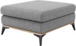 Windsor & Co Szürke szövet lábzsámoly Windsor & Co Astre 106 x 78 cm (WIN_POUF_41_F1_ASTRE5)