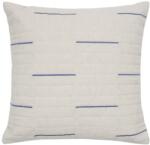Kave Home Fehér-kék párnahuzat Kave Home Blaina 45 x 45 cm (LF-X00028FA26)