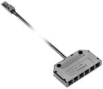 Triomax Kábel Mini AMP elosztó 6-as, LED csatlakozó, fekete (LZ-AKZ612-10N)