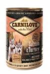 CARNILOVE Wild konz Meat Lazac & Pulyka Kölyökkutyáknak 400g