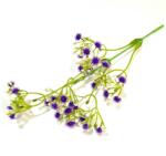  Sötét lila-fehér színű rezgő, hossza kb. 18 cm