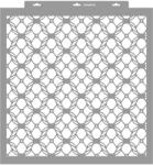 MyWall Mirabella Csipke stencil - 3D - 59x63 cm extra 02