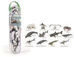 CollectA Cutie cu 12 minifigurine pictate manual Animale marine 3 A1211 (COLA1211Box) - kidostore Figurina