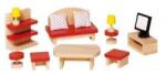 Goki Mobilier pentru casute papusi - Living (GOKI51716) - kidostore Casuta papusi