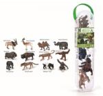 CollectA Cutie cu 12 minifigurine pictate manual Animale Salbatice 2 A1212 (COLA1212Box) - kidostore Figurina