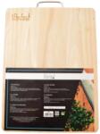 Perfect Home Tocator din lemn de fag 40x30x2 cm Perfect Home 13232 Tocator