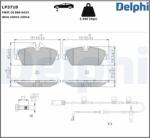 DELPHI set placute frana, frana disc DELPHI LP3718 (LP3718)