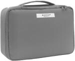 Flippy Geanta de Calatorie, Flippy, pentru Cosmetice si Articole de Toaleta, Material Impermeabil, 2 in 1, Portfard Interior Detasabil, 23 x 16 x 8 cm, Gri (TEO-133670)