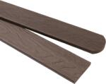 Covernit Șipcă de gard WPC oak brown Semi rotundă 71 x 11 x 600 mm (828032406)