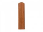Covernit Șipcă de gard din tablă Spazio rotunjită stejar auriu 150 x 11, 5 x 0, 9 cm (SPOPLDZL1500DUB)