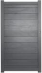 Covernit Poartă de acces din aluminiu plină pentru gard 1000 x 1500 mm (828151015PS)