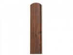 Covernit Șipcă de gard din tablă Unico rotunjită nuc 150 x 11, 5 x 0, 9 cm (UNOPLD1500OR)