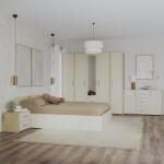 haaus Set dormitor Malmo V9, Pat 200 x 140 cm, Stejar Artisan/Argila (923518)