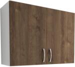 haaus Corp Superior Karo, 2 Usi, Stejar Bronz/Alb, 80 x 30 x 60 cm (911928)