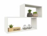 haaus Etajera Rico V1, Alb, L 100 x l 25 x H 65 cm (914417)