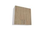 haaus Corp Superior Karo, 2 Usi, Lemn Natural/Alb, 60 x 30 x 60 cm (505066)