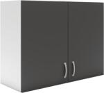 haaus Corp Superior Karo, 2 Usi, Antracit/Alb, 80 x 30 x 60 cm (912758)