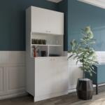 haaus Bufet Opa, Alb, L 80 cm (916275)