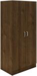 haaus Dulap Remi, 2 Usi, cu polite, Stejar Bronz, 80 x 51 x 170 cm (912673)