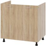 haaus Masca Chiuveta Toro, Stejar Sonoma, 80 x 50 x 82 cm (910082)