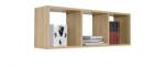 haaus Etajera Lira, 3 Casete, Stejar Sonoma, 90 x 20 x 30 cm (911140)