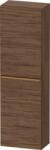 Duravit D-Neo dulap 40x24x132 cm laterala pe perete nucă DE1318L04790000 (DE1318L04790000)